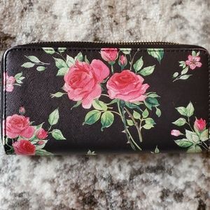 Womens floral wallet